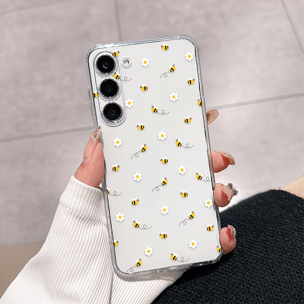 غطاء هاتف شفاف من مادة TPU بنم - مراجعة Samsung Galaxy A55 وسعره
