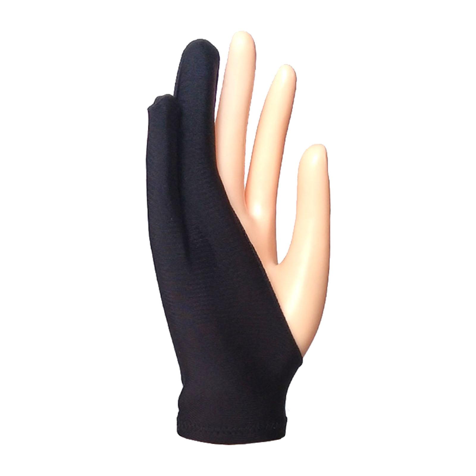 قفاز فني بفتحتين للأصابع للاست - مراجعة Drawing Glove Artist وسعره