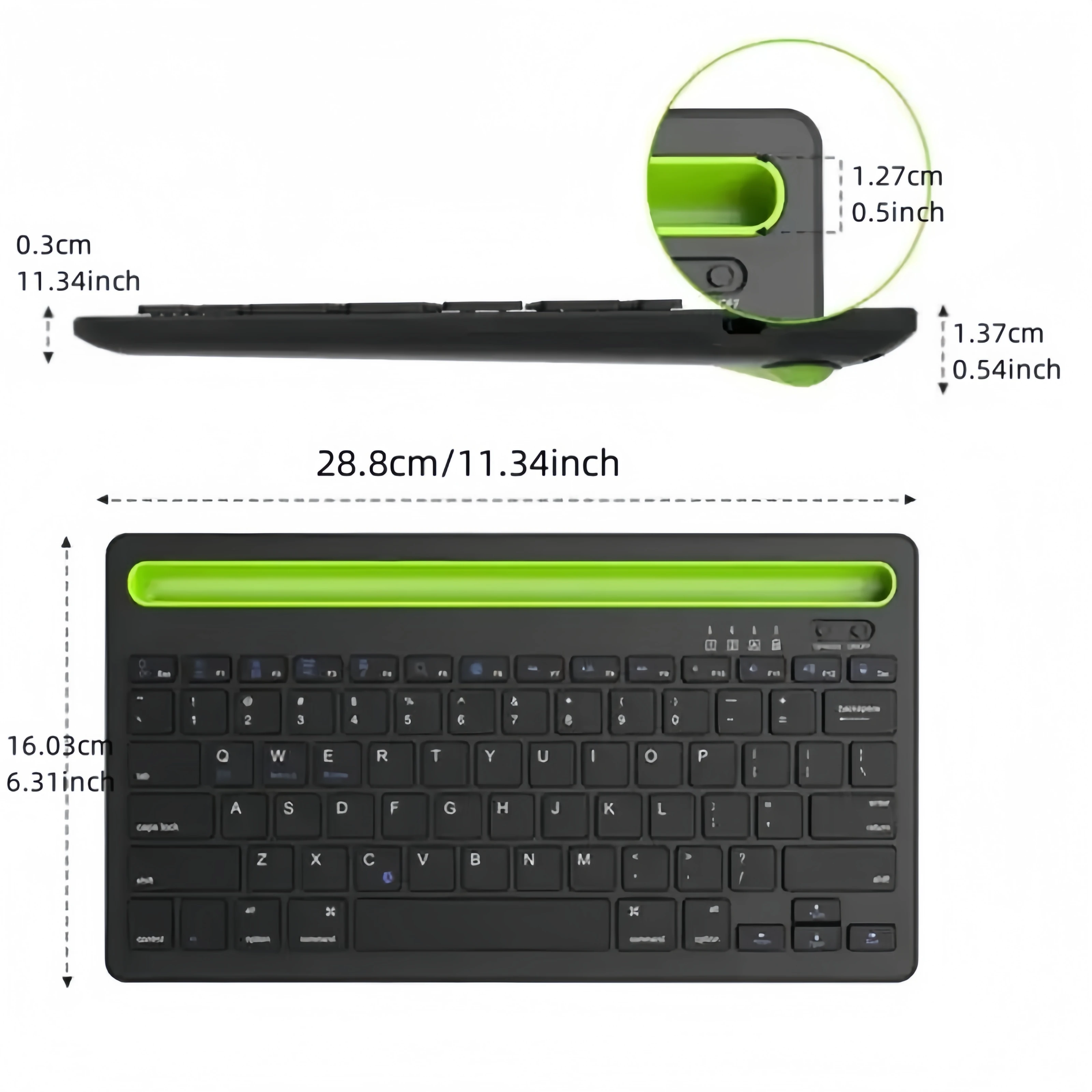 لوحة مفاتيح لاسلكية بتقنية الب - مراجعة Android Tablet Gaming Accessories وسعره
