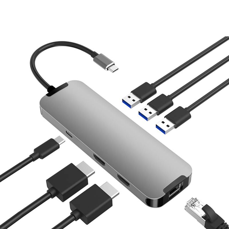 محول متعدد الوظائف متوافق مع أ - مراجعة Usb Hub Type C وسعره