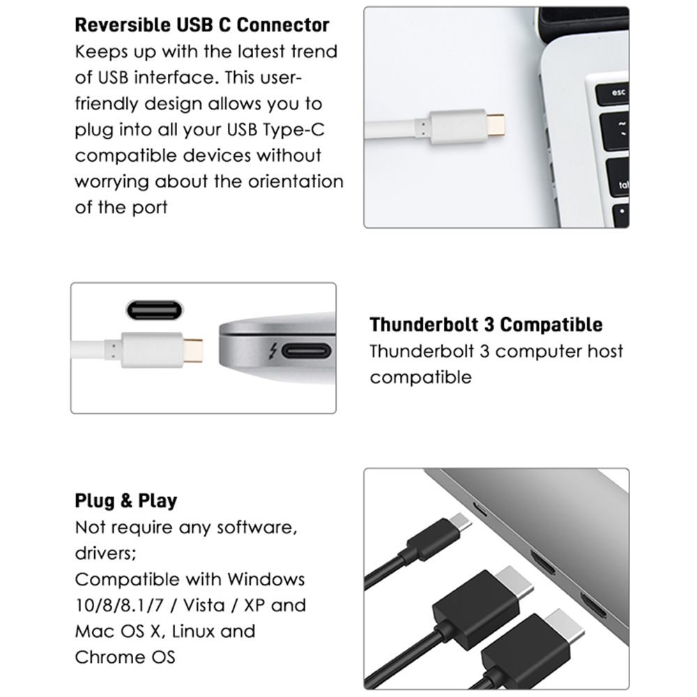 محول متعدد الوظائف متوافق مع أ - مراجعة Usb Hub Type C وسعره