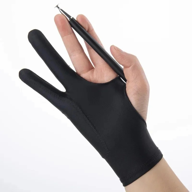 1/4 قطعة قفاز رسم مضاد للتلطخ  - مراجعة Drawing Glove Artist وسعره